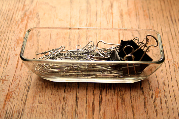 This for that: A Paper Clip Holder